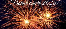 Meilleurs voeux pour cette nouvelle année 2026
